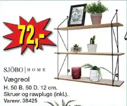 Harald Nyborg Sjöbo Home Vægreol tilbud