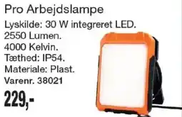 Harald Nyborg Pro Arbejdslampe tilbud
