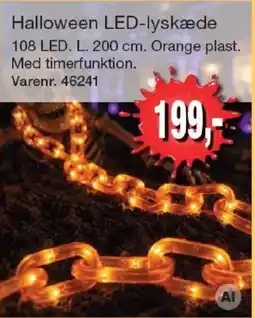 Harald Nyborg Halloween LED-lyskæde tilbud