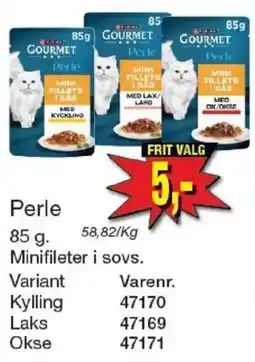 Harald Nyborg Perle Minifileter i sovs tilbud