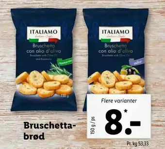 Let-Køb Bruschetta- brød tilbud