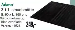 Harald Nyborg Adano 3-i-1 smudsmatte tilbud