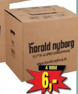 Harald Nyborg Harald Nyborg flytte- og opbevaringskasse tilbud