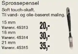 Harald Nyborg Sprossepensel tilbud