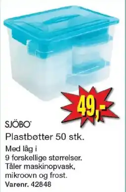 Harald Nyborg Sjöbo plastbøtter tilbud