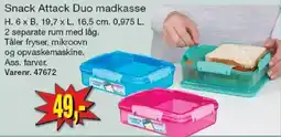 Harald Nyborg Snack Attack Duo madkasse tilbud
