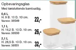 Harald Nyborg Opbevaringsglas tilbud