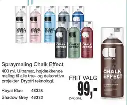 Harald Nyborg Cosmos Lac Spraymaling chalk effect tilbud