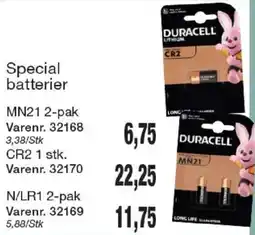 Harald Nyborg Duracell special batterier tilbud