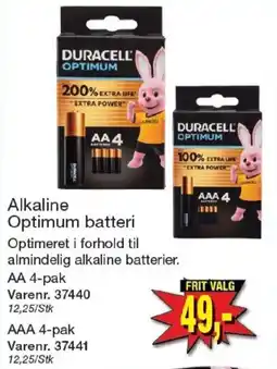 Harald Nyborg Duracell Optimum batteri tilbud
