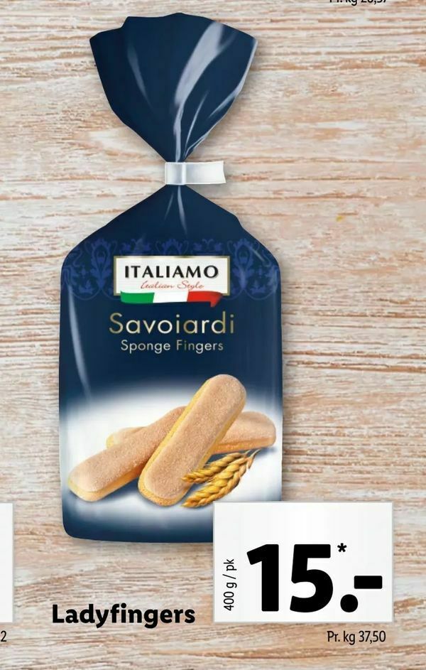 Ladyfingers tilbud hos LetKøb