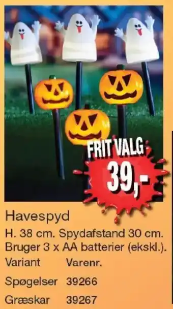 Harald Nyborg Havespyd tilbud