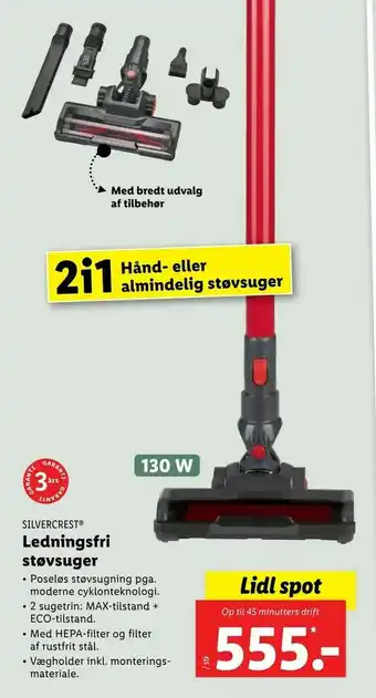 Let-Køb Ledningsfri støvsuger tilbud