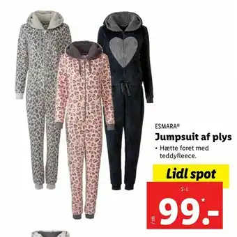 Jumpsuit af plys