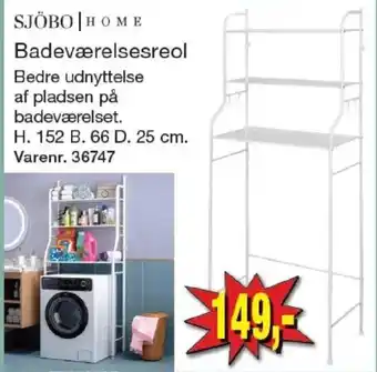 Sjöbo Home Badeværelsesreol