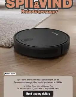 Harald Nyborg Denver Robotstøvsuger tilbud