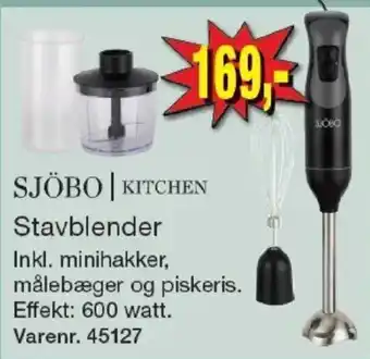 Harald Nyborg Sjöbo kitchen stavblender tilbud