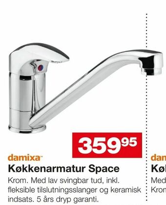 Bauhaus Køkkenarmatur Space tilbud