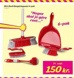Hi five Dirt Devil Rengøringssæt 6-pak tilbud