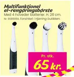 Hi five Multifunktionel el-rengøringsbørste tilbud