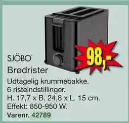 Harald Nyborg SJÖBO Brødrister tilbud