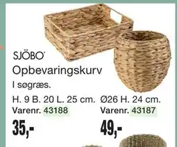 Harald Nyborg Opbevaringskurv tilbud