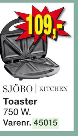 Harald Nyborg SJÖBO | KITCHEN Toaster tilbud