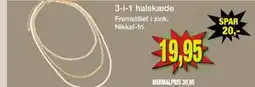 Harald Nyborg 3-i-1 halskæde tilbud