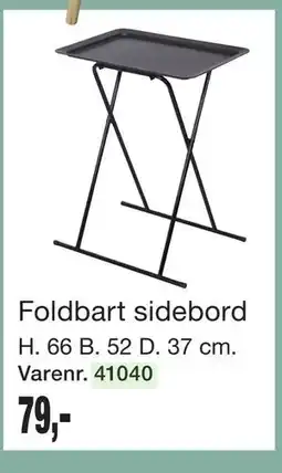 Harald Nyborg Foldbart sidebord tilbud