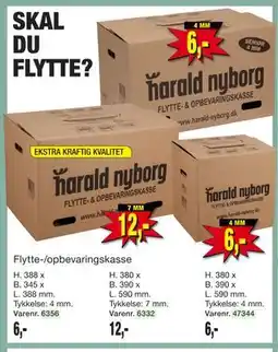 Harald Nyborg Flytte-/opbevaringskasse tilbud