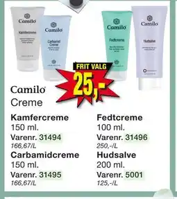 Harald Nyborg Camilo Creme tilbud