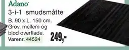 Harald Nyborg Adano 3-i-1 smudsmåtte tilbud