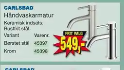Harald Nyborg Håndvaskarmatur tilbud