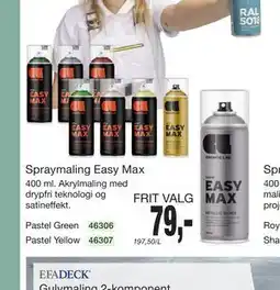 Harald Nyborg Spraymaling Easy Max tilbud