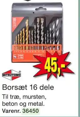 Harald Nyborg Borsæt 16 dele tilbud