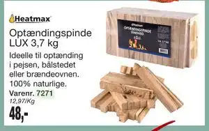 Harald Nyborg Optændingspinde LUX 3,7 kg tilbud