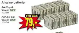 Harald Nyborg Alkaline batterier tilbud