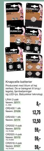 Harald Nyborg Knapcelle batterier tilbud