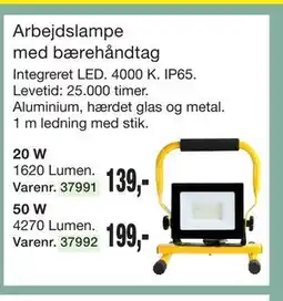 Harald Nyborg Arbejdslampe med bærehåndtag tilbud