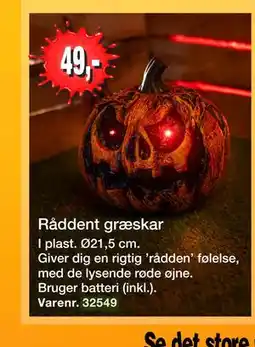 Harald Nyborg Råddent græskar tilbud