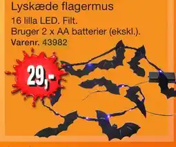 Harald Nyborg Lyskæde flagermus tilbud