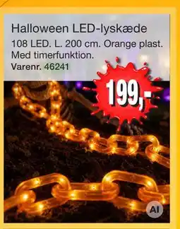 Harald Nyborg Halloween LED-lyskæde tilbud