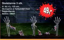 Harald Nyborg Skeletarme 3 stk tilbud