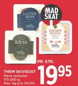 MENY Them skiveost tilbud