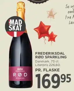 MENY Frederiksdal Rød Sparkling tilbud