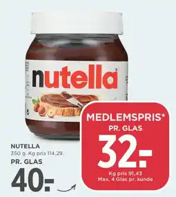 MENY Nutella tilbud