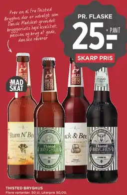 MENY Thisted Bryghus (øl) tilbud