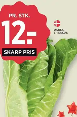 MENY Dansk spidskål tilbud
