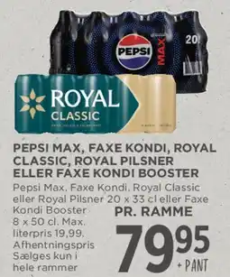 MENY Pepsi / Faxe / Royal (ramme) tilbud