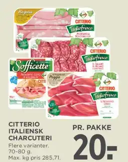MENY Citterio italiensk charcuteri tilbud